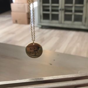 NWOT Girl Boss necklace